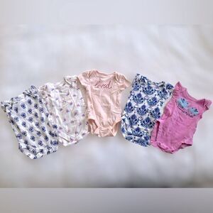 Baby Bundle Set of baby Girl 0-3 Month One piece Mixed brands